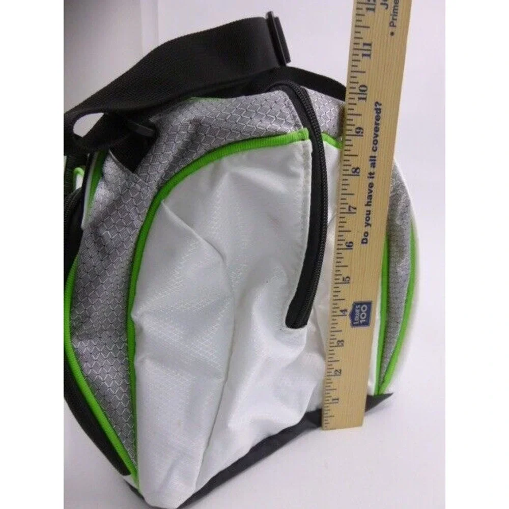 OGIO Endurance 1.0 White Silver Sport Gym Water Resistant Duffle Bag